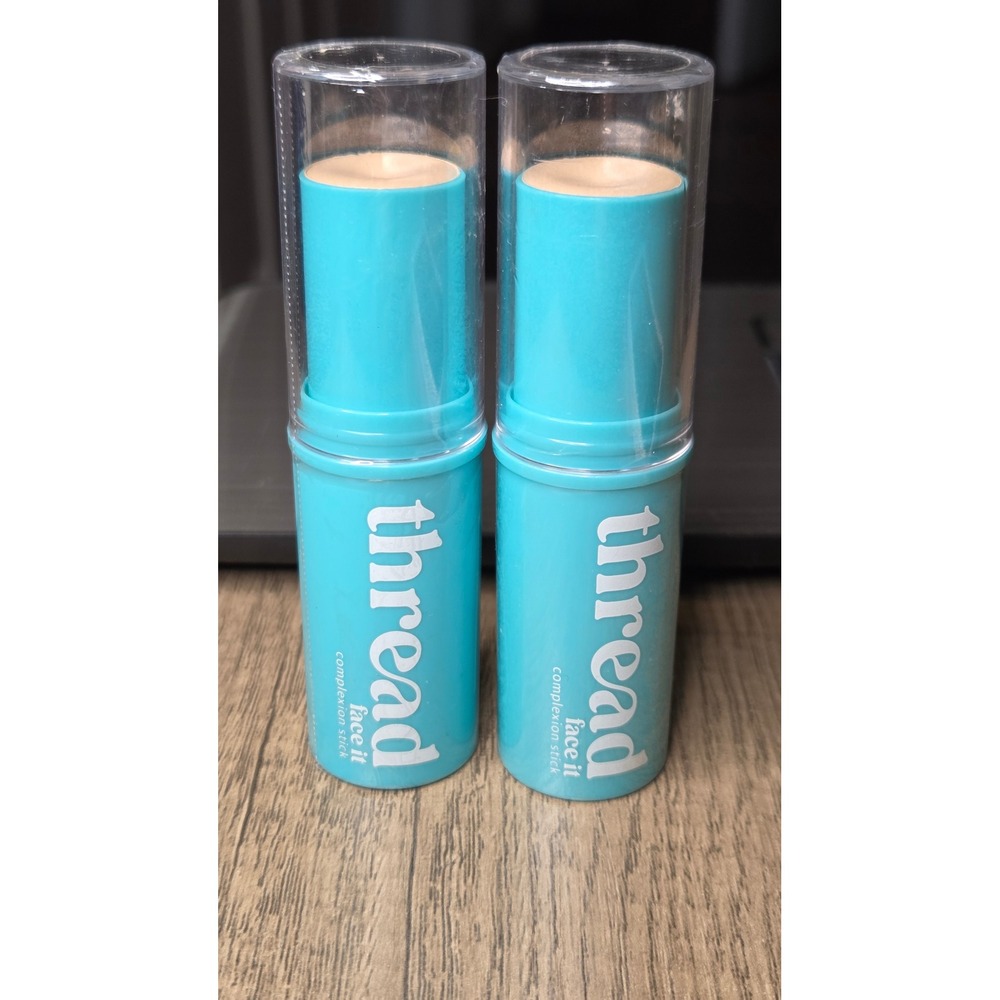 Thread Beauty Face It Complexion Stick 00 Fair Set of 2 Foundation Concealer
